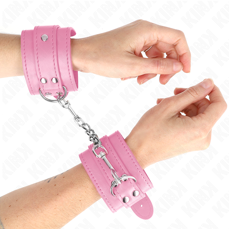 KINK - SINGLE PINK ADJUSTABLE WRIST RESTS 20-23 CM X 5.5 CM