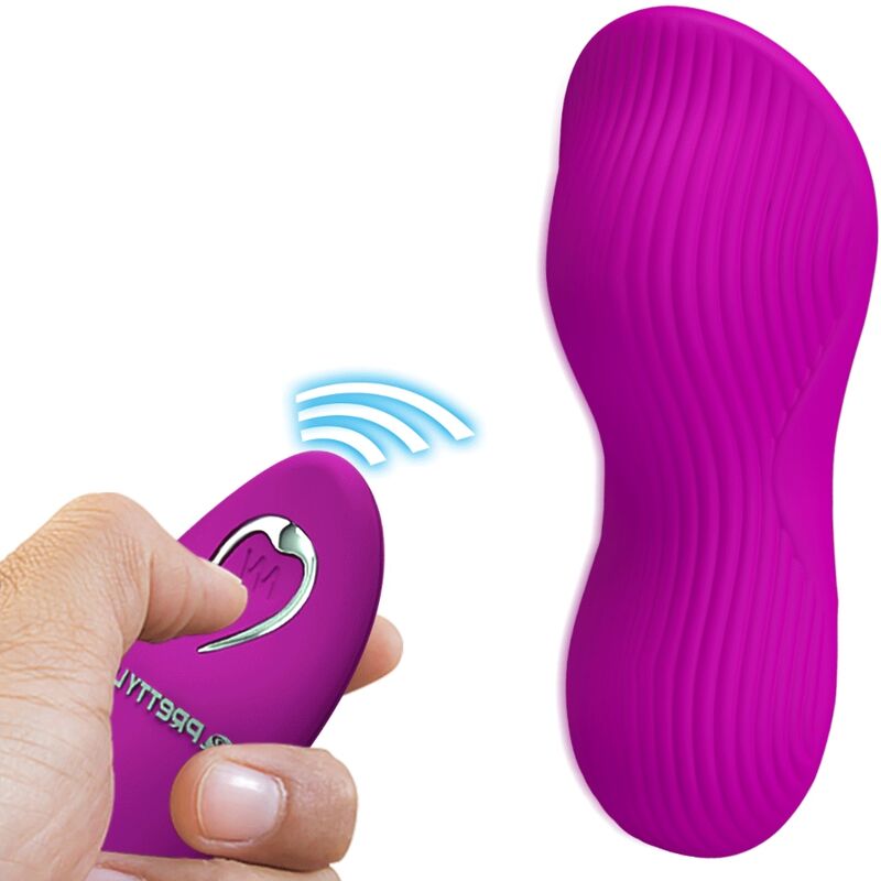 PRETTY LOVE - ROMARIO REMOTE CONTROL LAY-ON CLITORIS STIMULATOR PINK