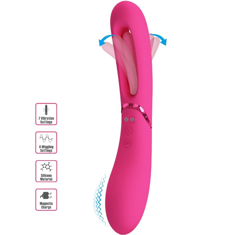ROMANCE - LEXIE G-SPOT VIBRATOR 7 PINK VIBRATIONS