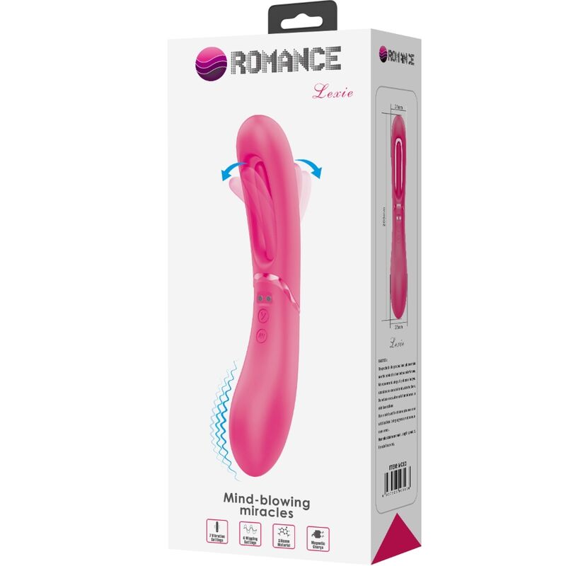 ROMANCE - LEXIE G-SPOT VIBRATOR 7 PINK VIBRATIONS