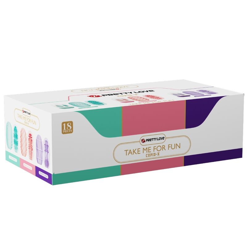 PRETTY LOVE - CUPID X 18 MASTURBATORS FOR MEN DIFFERENT TEXTURES