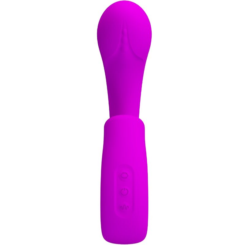 PRETTY LOVE - SIBEL G-SPOT VIBRATOR + SIBEL CLITORIS STIMULATOR 10 VIBRATIONS PURPLE