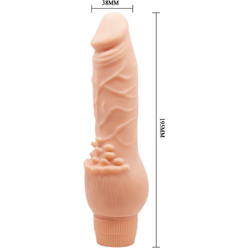 BAILE - BARBARA 19.5 CM FLESH REALISTIC VIBRATOR