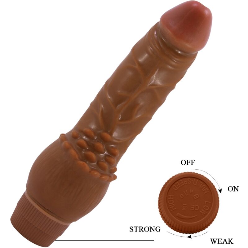 BAILE - BARBARA REALISTIC VIBRATOR 19.5 CM MULATRO
