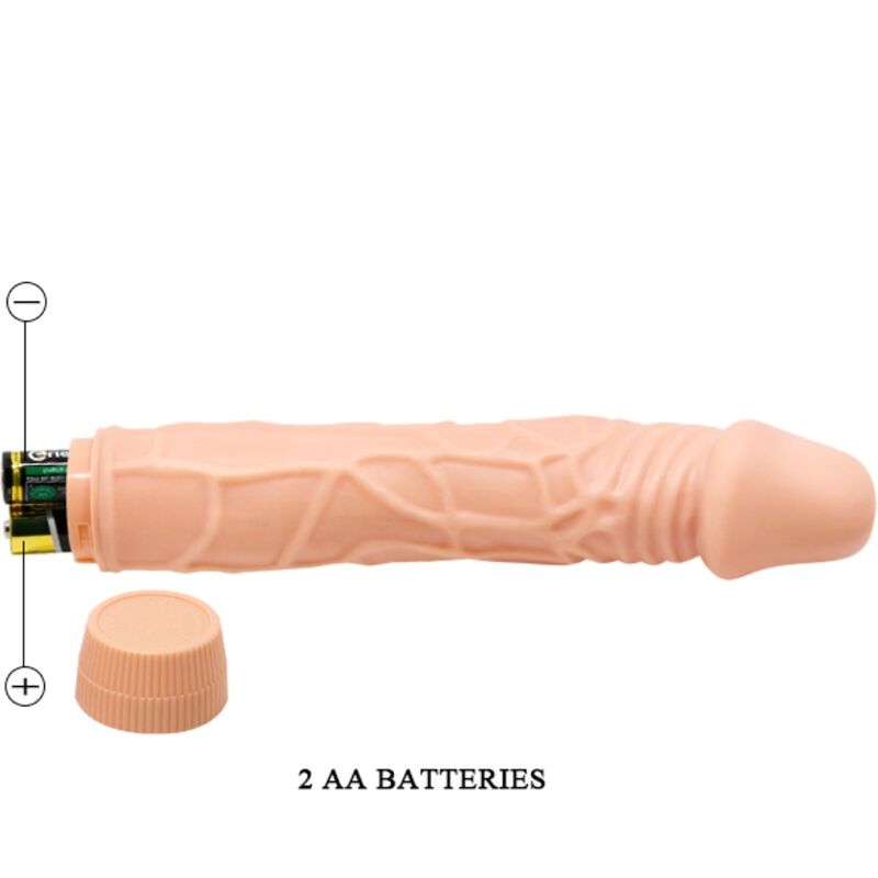 BAILE - REALISTIC VIBRATOR BOB 22.5 CM FLESH