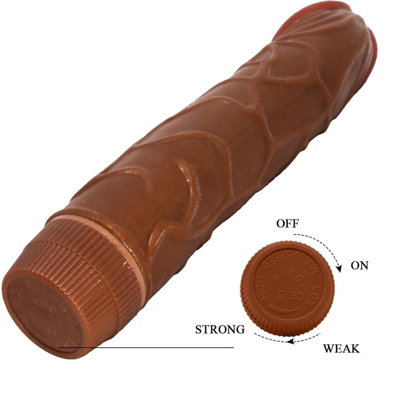 BAILE - REALISTIC VIBRATOR BOB 22.5 CM MULATRO
