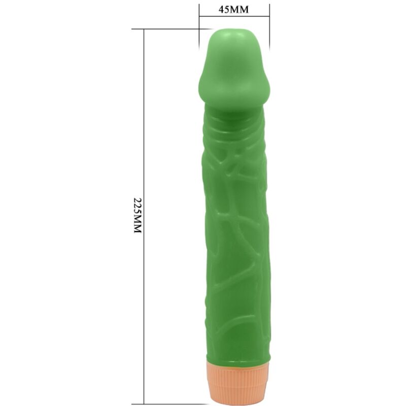 BAILE - REALISTIC VIBRATOR BILL 22.5 CM GREEN