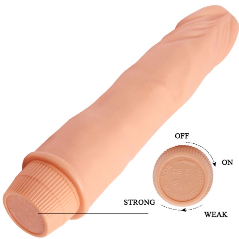 BAILE - REALISTIC DWARF VIBRATOR 21 CM FLESH