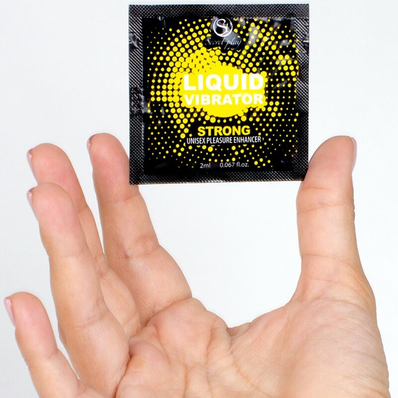 SECRETPLAY - STRONG LIQUID SINGLE-DOSE VIBRATOR 2 ML