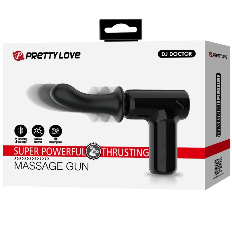PRETTY LOVE - DJ DOCTOR 5 SETTINGS BLACK MASSAGER