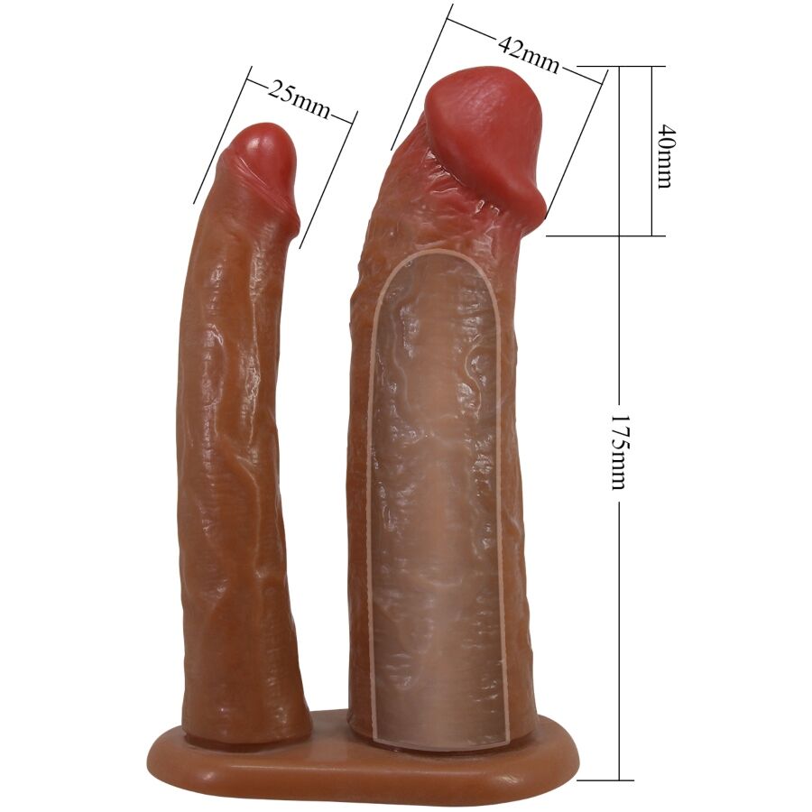 PRETTY LOVE - KEAVEN UNIVERSAL AND COMFORTABLE DOUBLE DILDO BRIEFS HARNESS