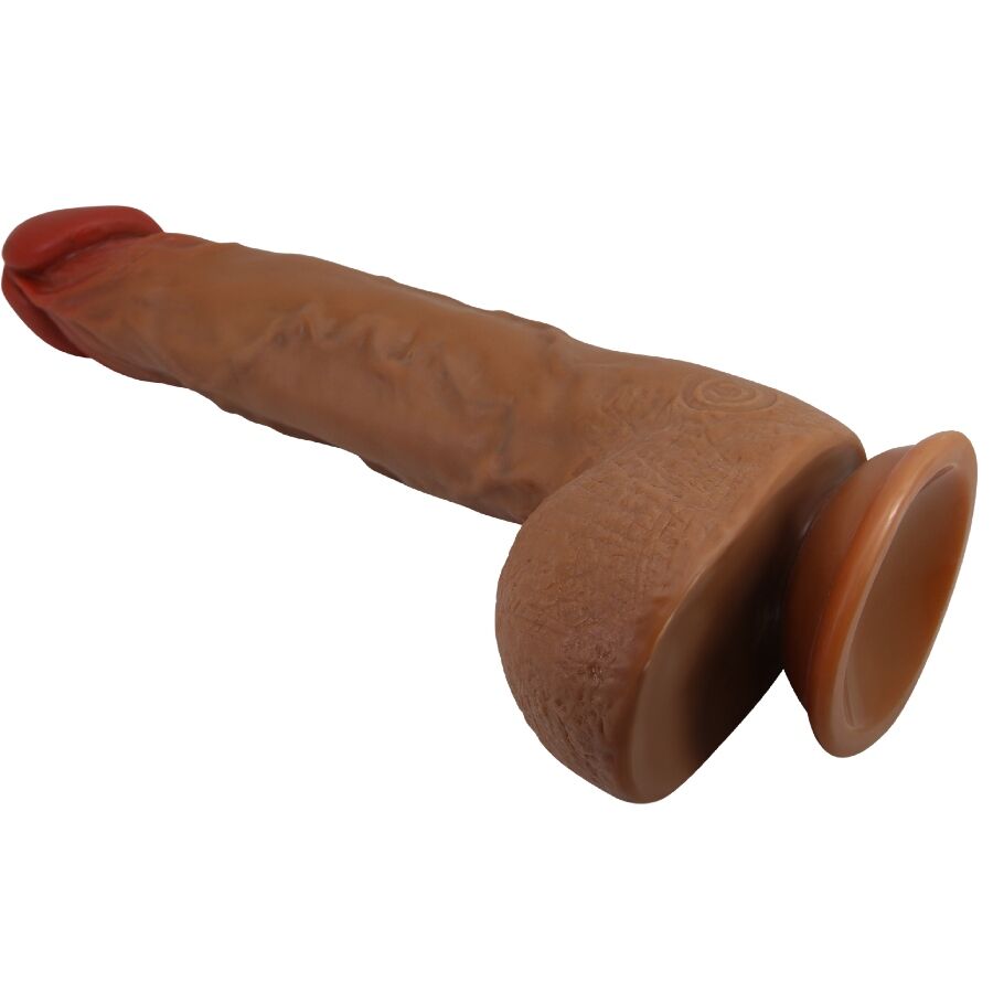 BAILE - MAGNIFICENT REALISTIC VIBRATOR WILKS 5 SETTINGS 25 CM MULATO