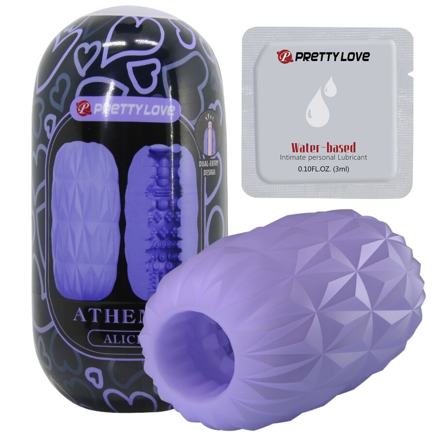 PRETTY LOVE - ATHENA ALICE PURPLE MALE MASTURBATOR