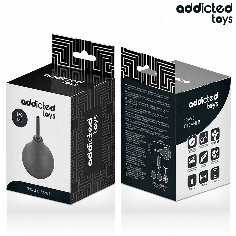 ADDICTED TOYS - NETTOYANT ANAL DE VOYAGE TAILLE M 160 ML