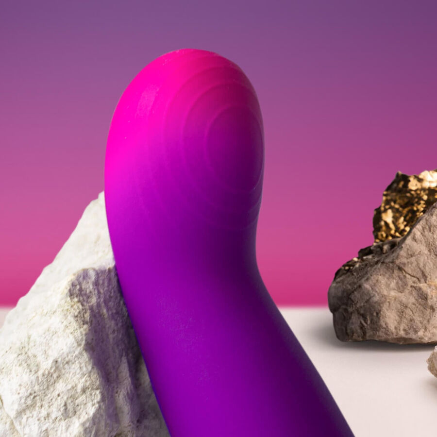 ROCKS-OFF - GLOW GIRL VIBE VIBRATEUR DISCRET VIOLET POUR POINT G
