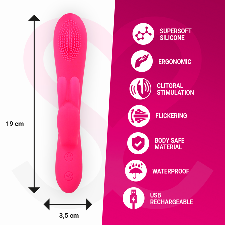 MORESSA - RECHARGEABLE GINO IN PREMIUM SILICONE