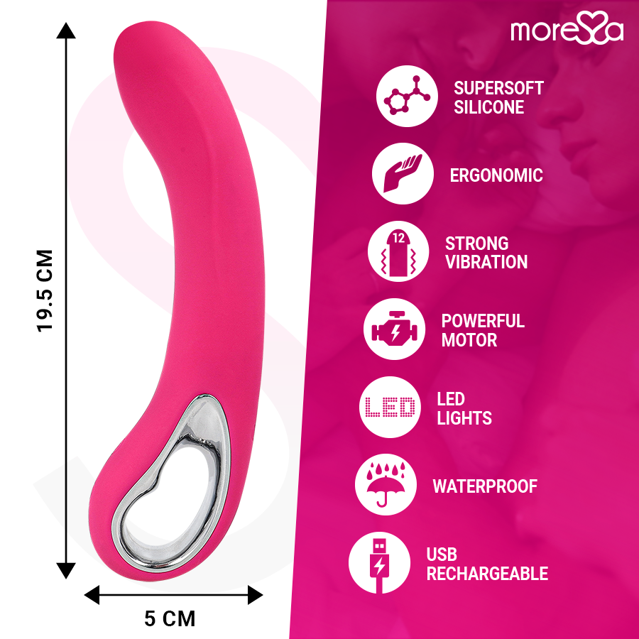 MORESSA - PREMIUM SILICONE RECHARGEABLE NELSON