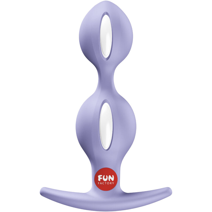 FUN FACTORY - DUO DE B-BALLS PLUG ANAL VIOLET