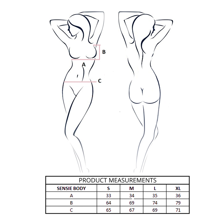 PASSION - BODY SENSIE BLEU MARINE S/M