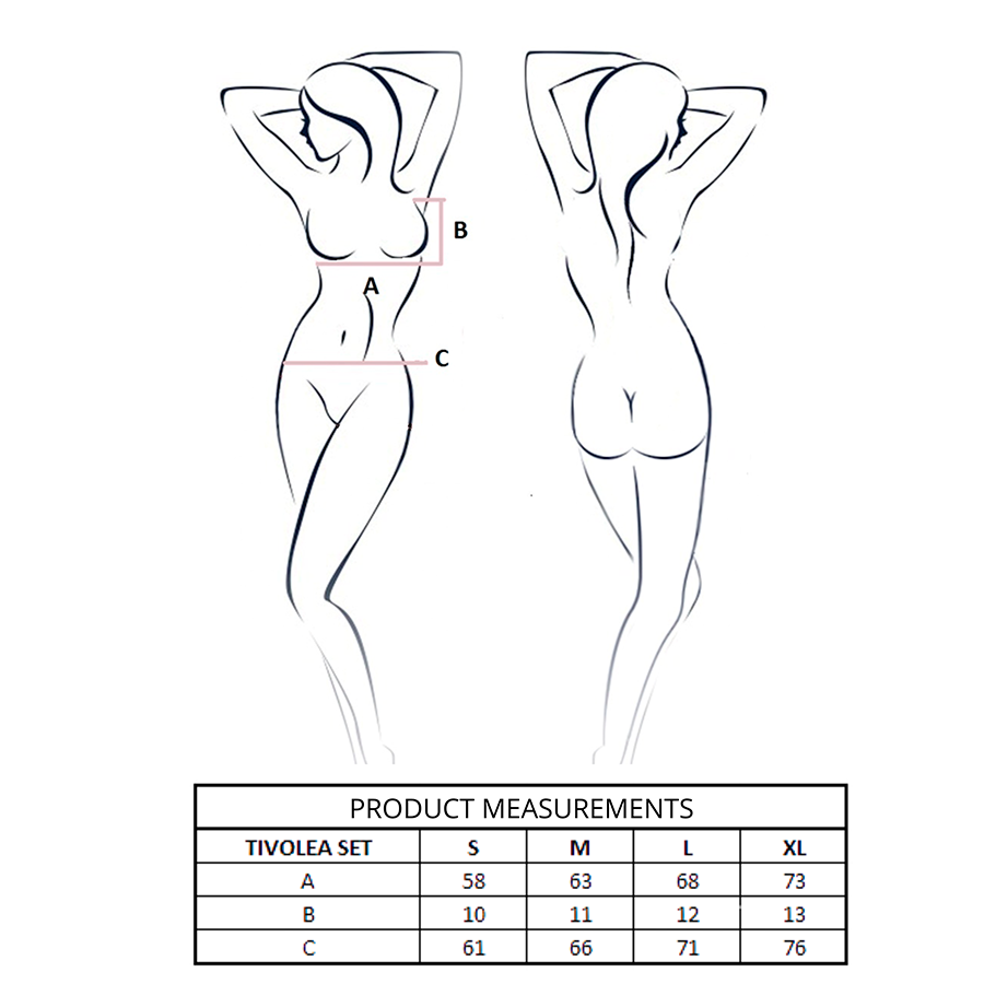 PASSION - ENSEMBLE SOUTIEN-GORGE + STRING TIVOLEA VIOLET S/M