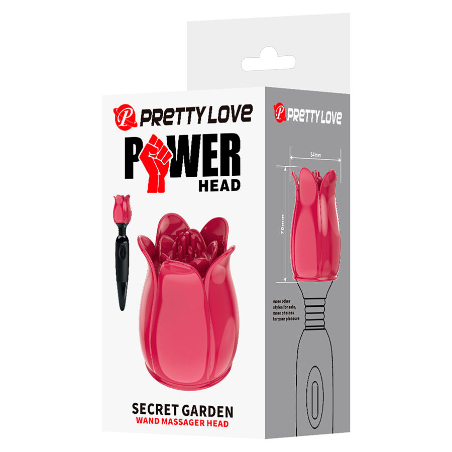 PRETTY LOVE - TÊTE DE MASSAGE ROSE