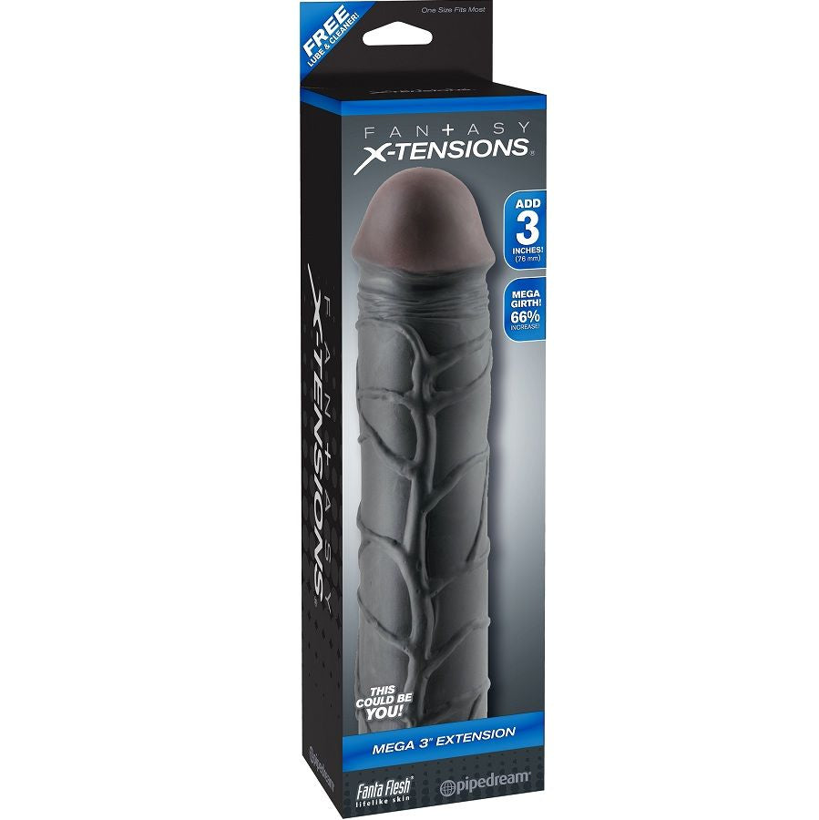 FANTASY X-TENSION - MEGA 3 BLACK EXTENSION CORD
