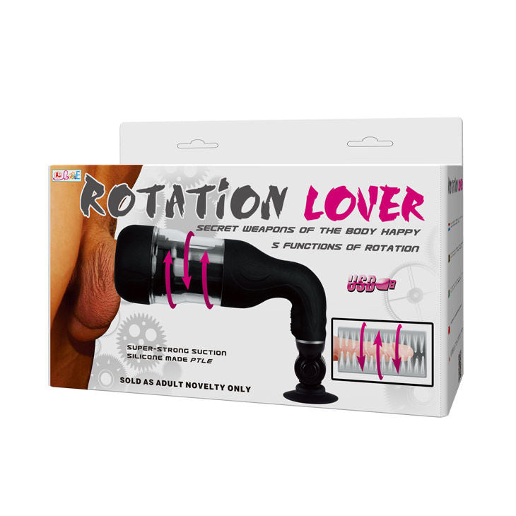 BAILE - AUTOMATIC ROTATION LOVER MASTURBATOR WITH SUPPORT