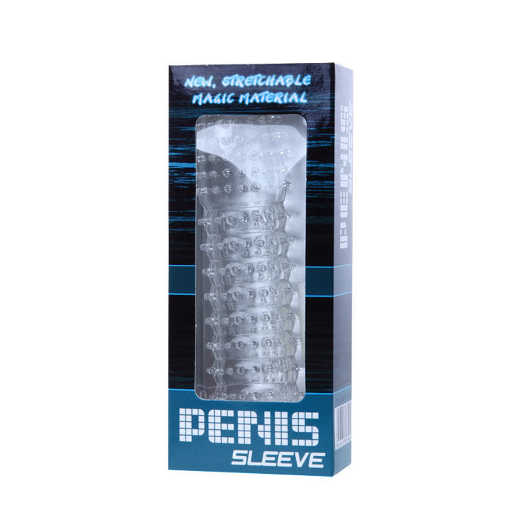 BAILE - PINK PENIS SHEATH WITH STIMULATING POINTS 14 CM