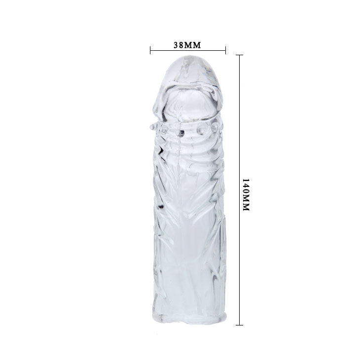 BAILE - LILAC ADAPTABLE SILICONE PENIS COVER 13 CM