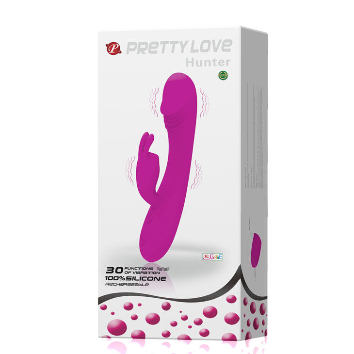 PRETTY LOVE - SMART VIBRATOR WITH RABBIT 30 HUNTING MODES