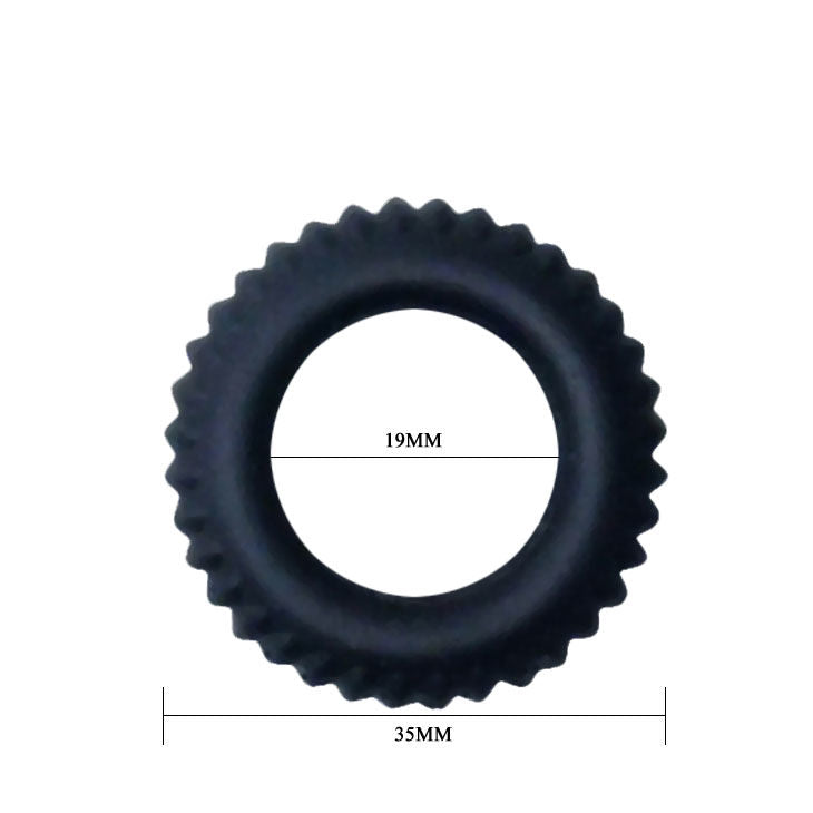 BAILE - BLACK TITAN COCKRING 1.9 CM