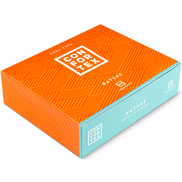 CONFORTEX - NATURE CONDOM BOX 144 UNITS