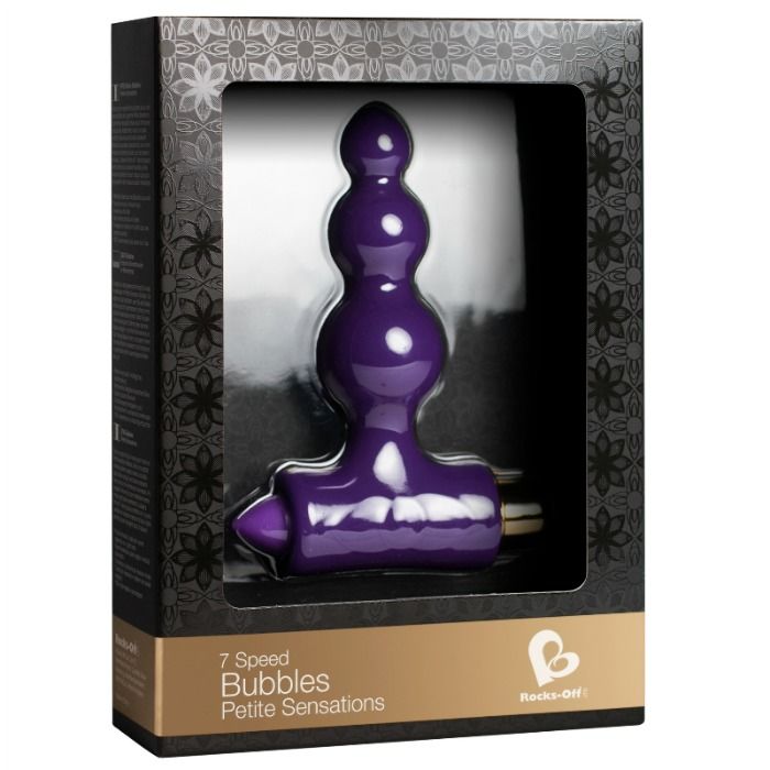ROCKS-OFF - SMALL BUBBLES ANAL STIMULATOR - LILAC