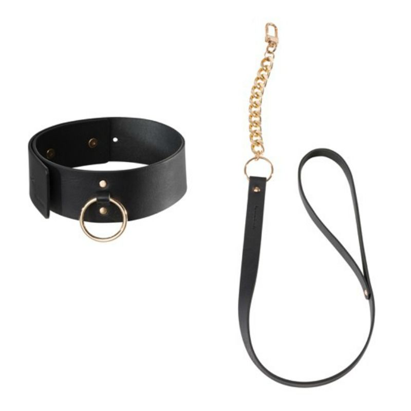 BIJOUX INDISCRETS MAZE - BLACK NECKLACE WITH BRACELET