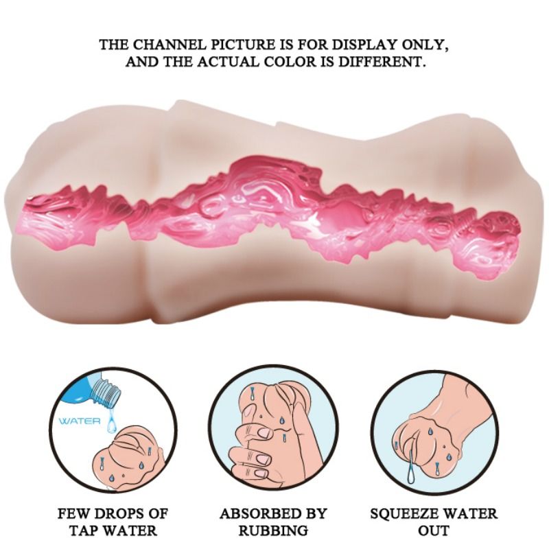 CRAZY BULL - WATERSKIN VAGINA MASTURBATOR WITH VIBRATING BULLET 2