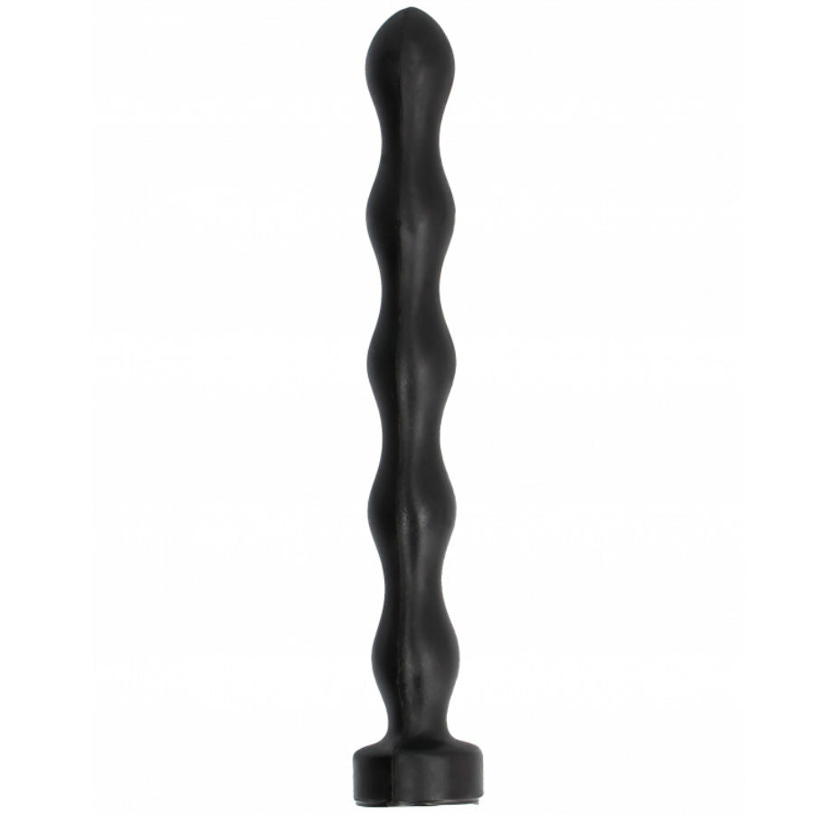 ALL BLACK - BALL ANAL PLUG 32 CM