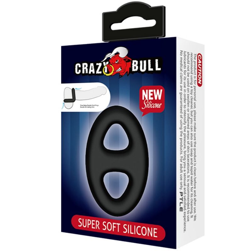 CRAZY BULL - SUPER SOFT SILICONE DOUBLE RING