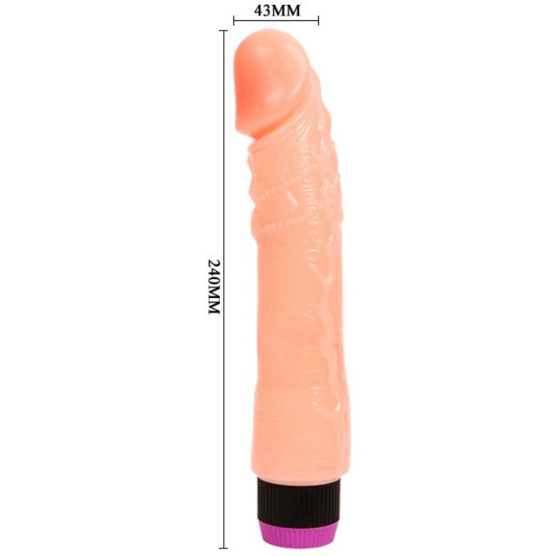 BAILE - 24 CM REALISTIC FLEXIBLE NATURAL VIBRATOR