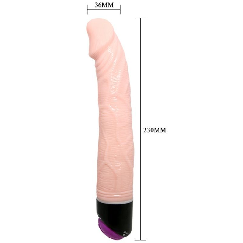 BAILE - ADOURCLUB REALISTIC VIBRATOR 23 CM NATURAL
