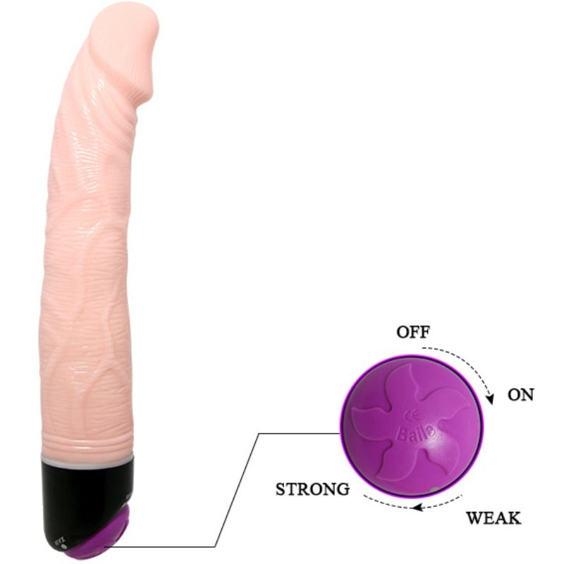 BAILE - ADOURCLUB REALISTIC VIBRATOR 23 CM NATURAL