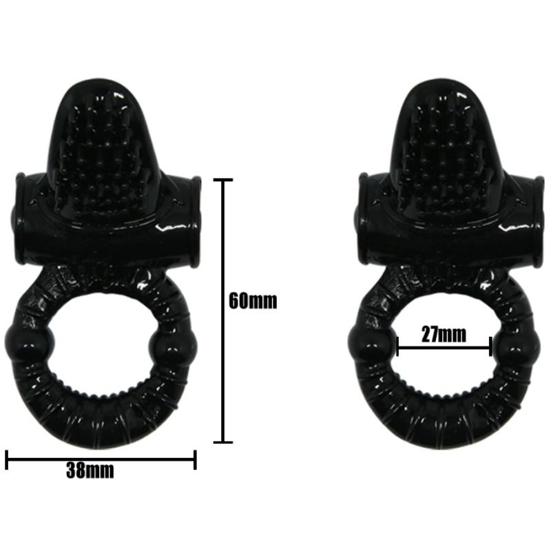 BAILE - SWEET RING VIBRATING RING WITH RABBIT TEXTURE?