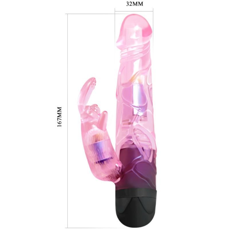 BAILE - TREAT YOURSELF TO A LOVER VIBRATOR WITH PINK RABBIT
