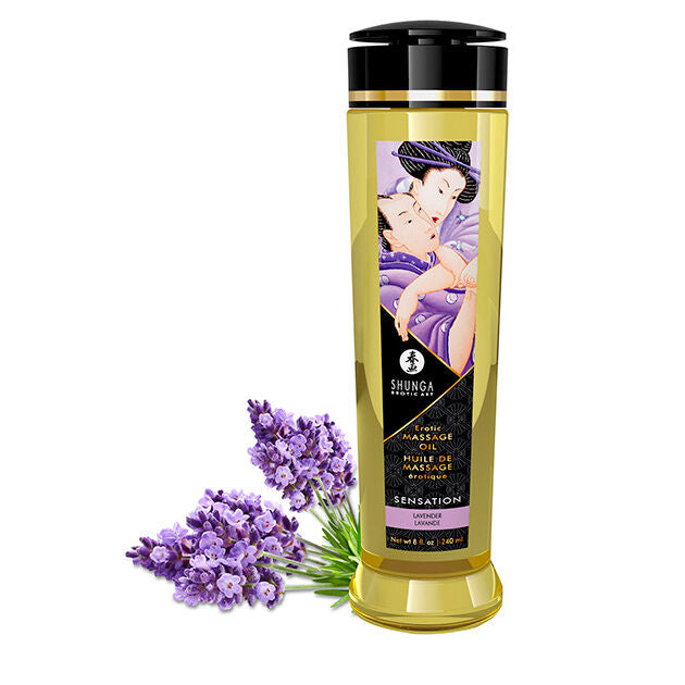 SHUNGA - EROTIC SENSATION MASSAGE OIL 240 ML