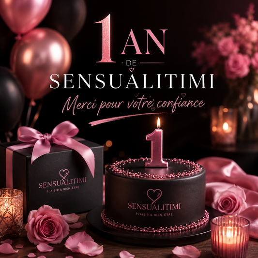 1 an de Sensualitimi : merci de faire partie de l'aventure