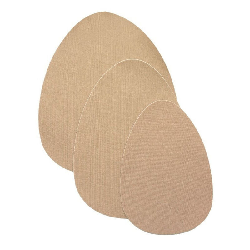 BYE-BRA - BREAST ENHANCER + 3 PAIRS BEIGE SATIN A/C CUP