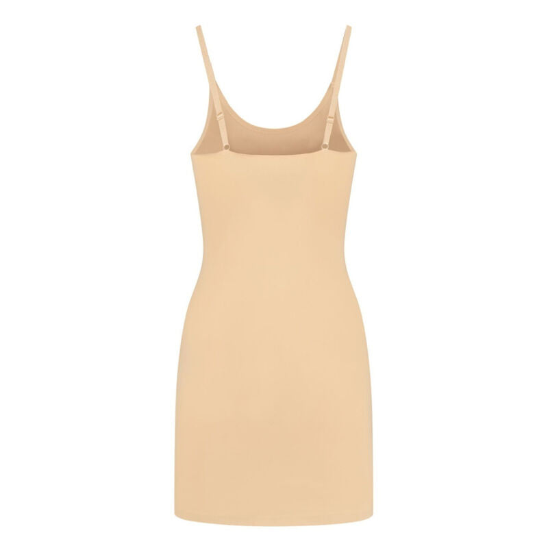 BYE-BRA - VESTIDO INVISIBLE BEIGE ÚNICO TALLA M
