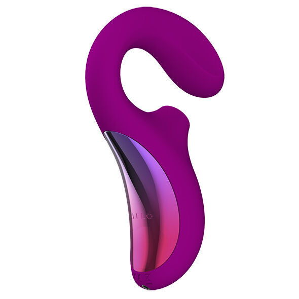 LELO - ENIGMA DOUBLE ASPIRATION STIMULATION MASSEUR  ROSE PROFONDE