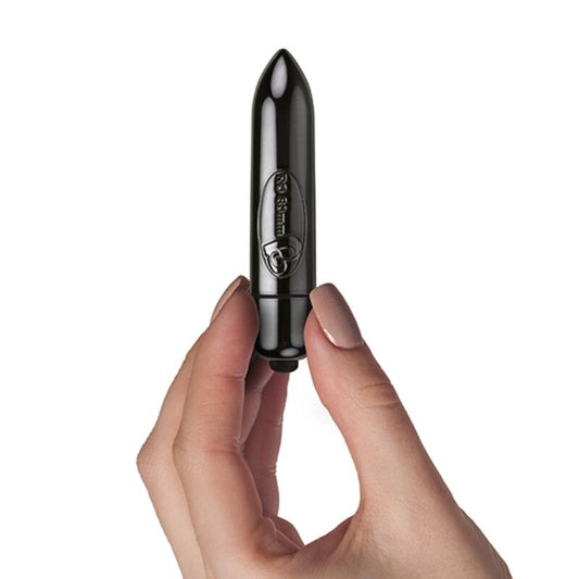 ROCKS-OFF - VIBRATING BULLET RO-80MM METAL MIDNIGHT