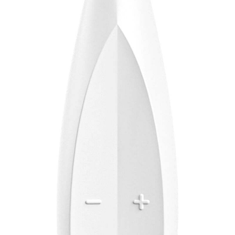 SATISFYER - TWIRLING FUN TIP WHITE VIBRATOR