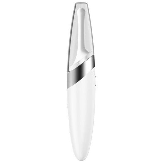 SATISFYER - TWIRLING DELIGHT WHITE CLIT TIP VIBRATOR